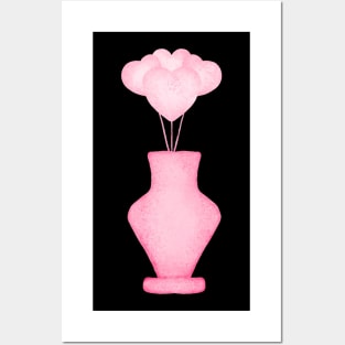 Vase Heart Posters and Art